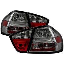 BMW E90 06-08 4Dr LED Bakljus - Röktonade Spyder Auto